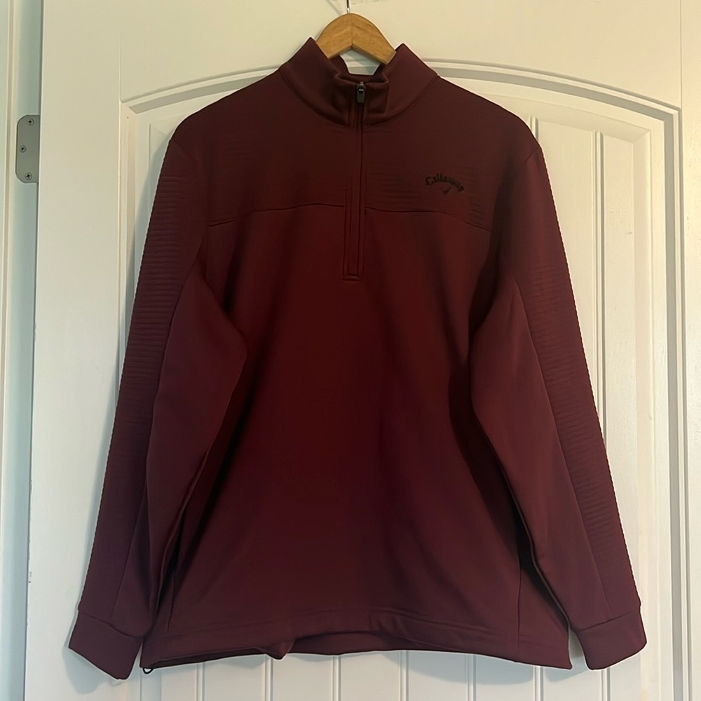 Callaway 1/4 Zip Pullover golf Shirt Small